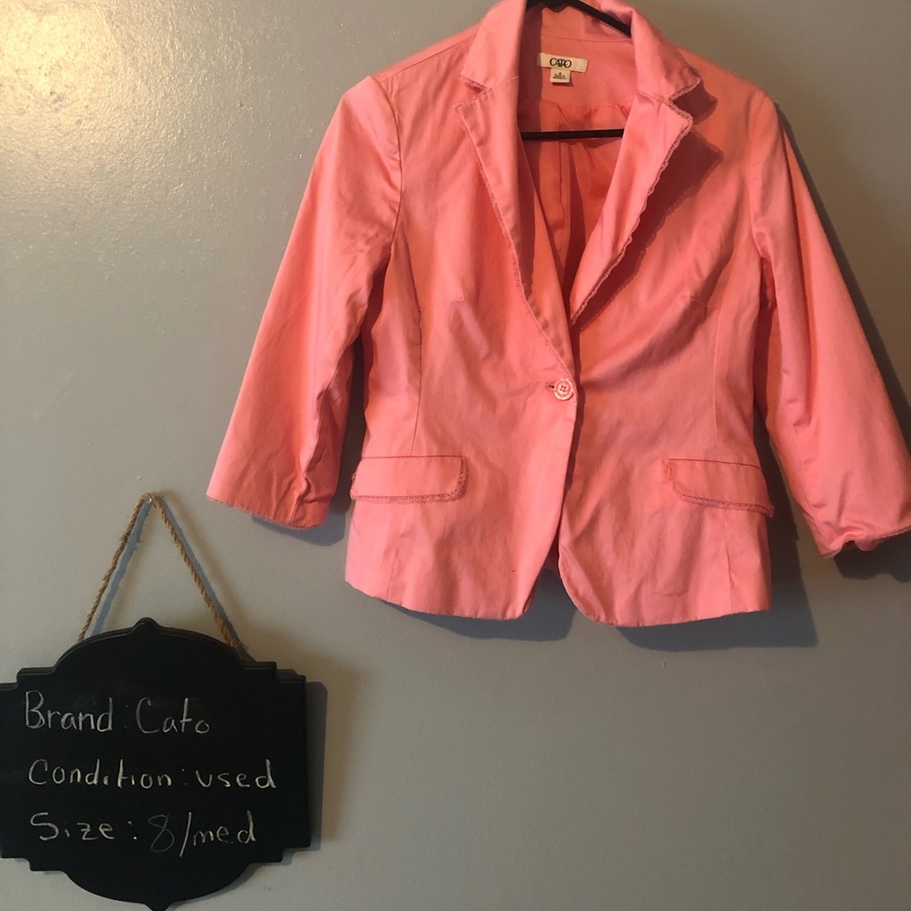 Pink blazer🦋